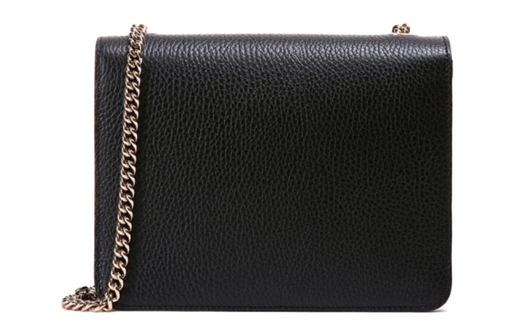 (WMNS) Gucci Leather Organ Satchel Single Shoulder Bag Black 510304-CAO0G-1000 - 2