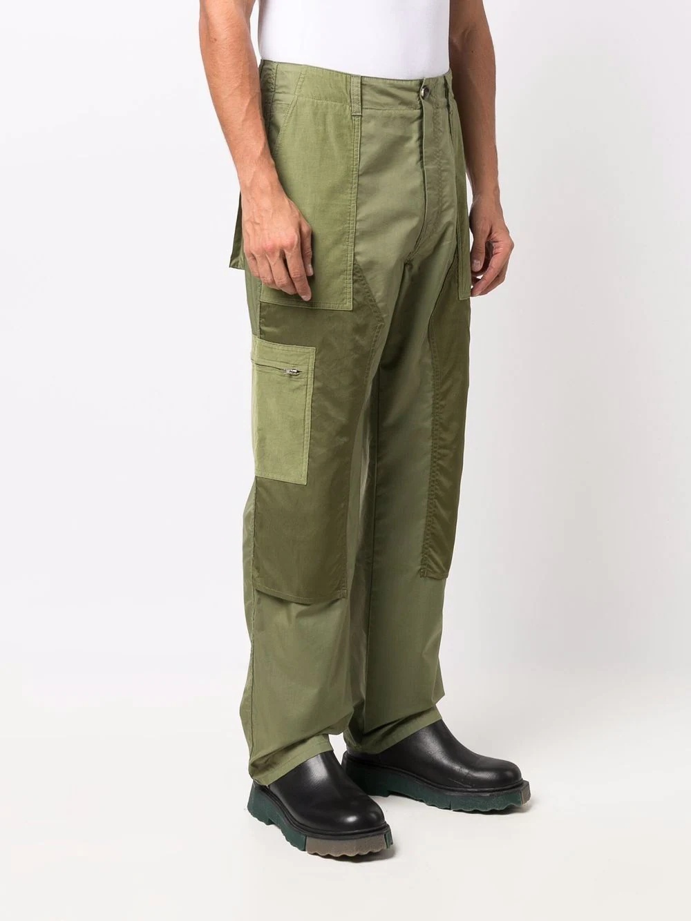 straight-leg cargo pants - 3