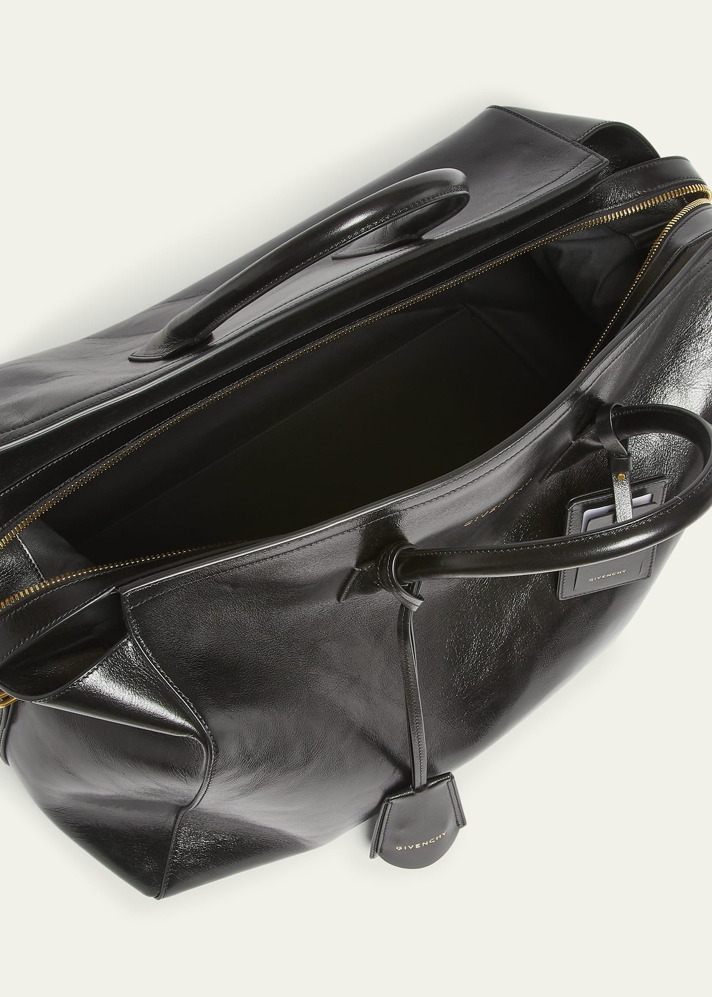 Men's Leather Duffel Bag - 4