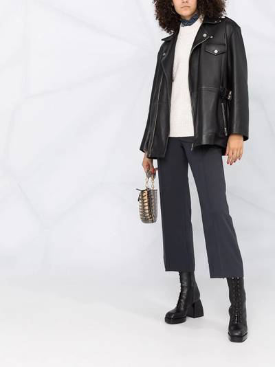 See by Chloé cropped crêpe trousers outlook