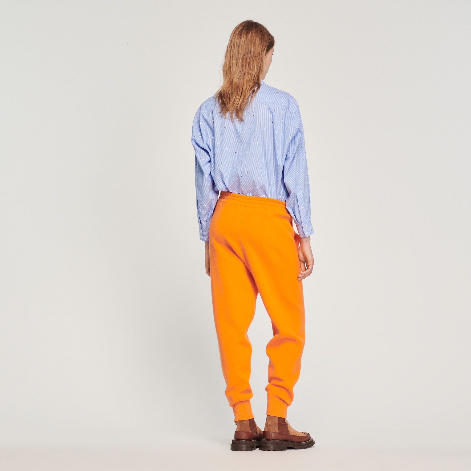 Knitted jogging bottoms - 6
