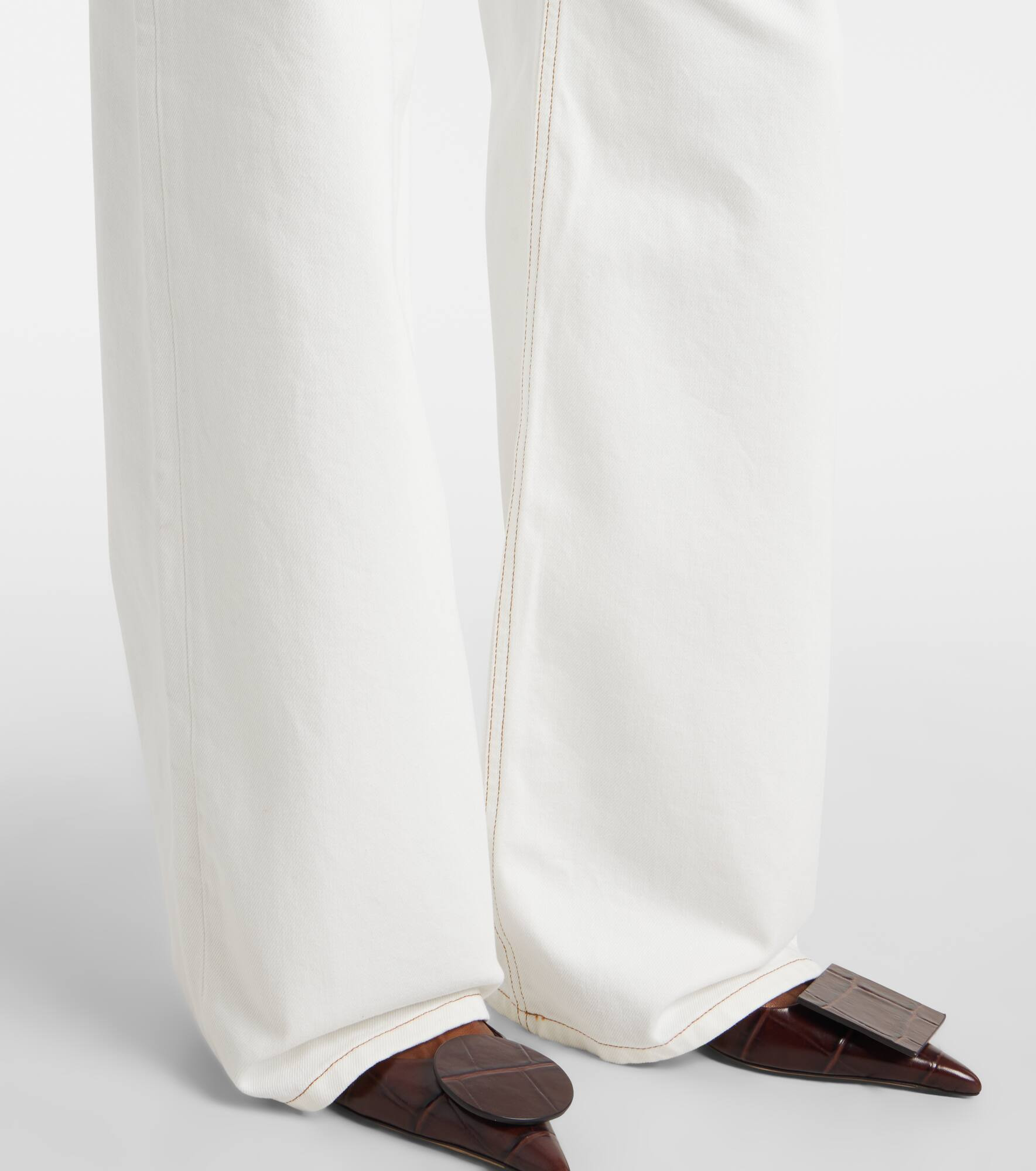 Wide De-Nîmes wide-leg jeans - 5