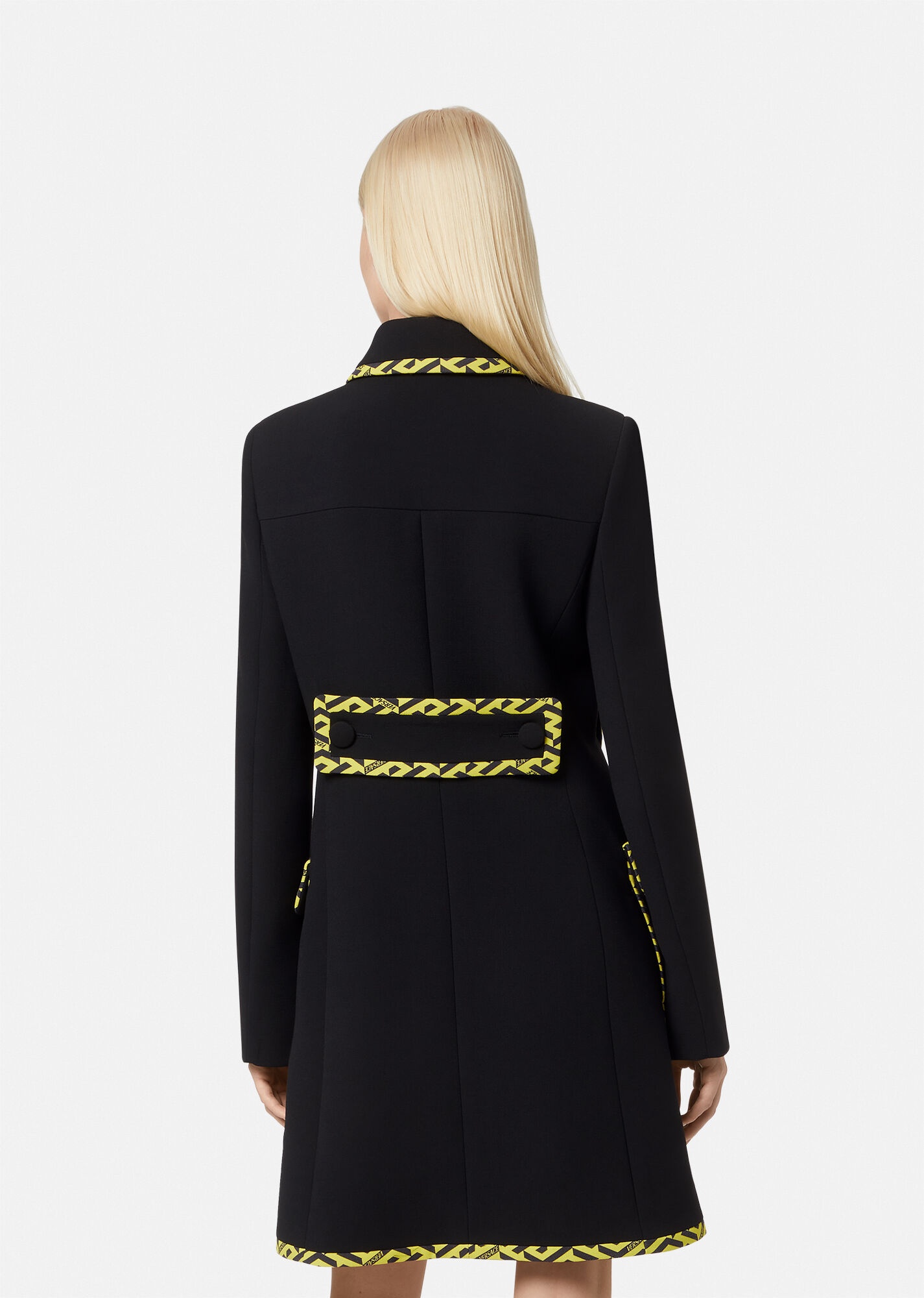 Virgin Wool Medusa Coat - 3