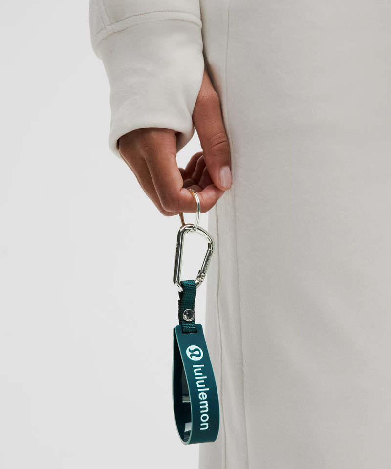 lululemon Silicone Keychain outlook