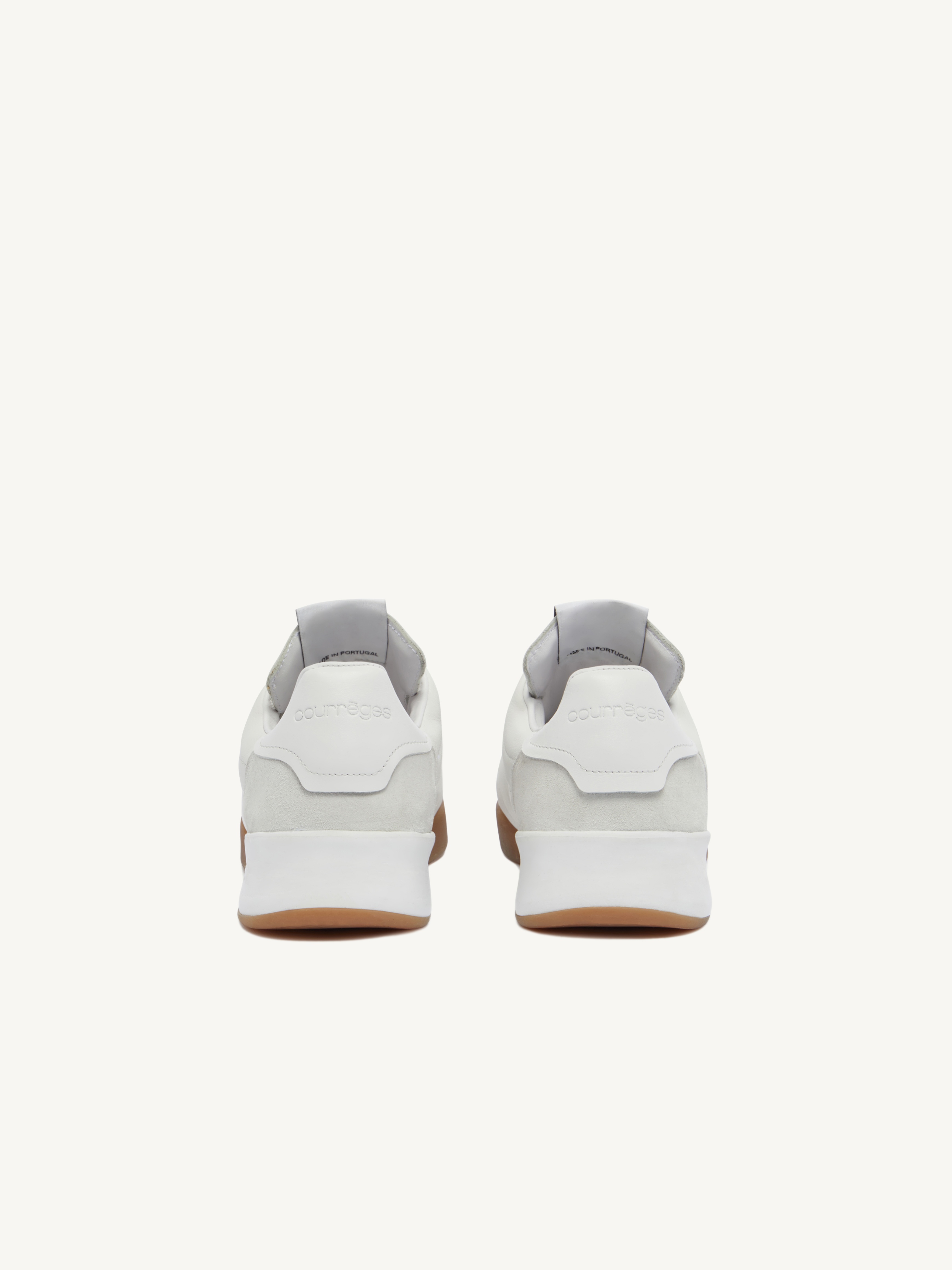Courreges｜SNEAKERS (CLUB 02 LEATHER SNEAKERS (223SSN006 Courrèges Club 02 leather sneakers Courreges