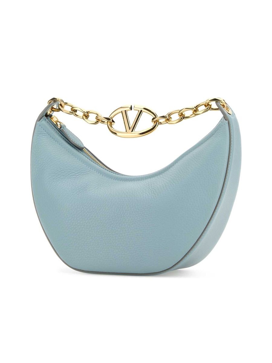 Small Hobo Vlogo Moon Handbag - 2