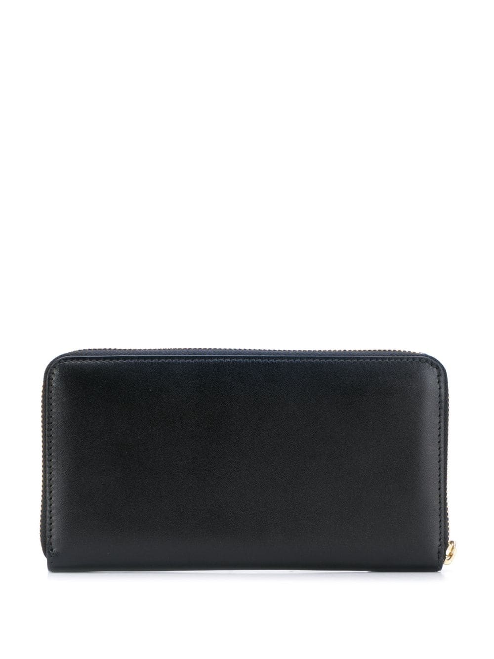 zip-around leather wallet - 2