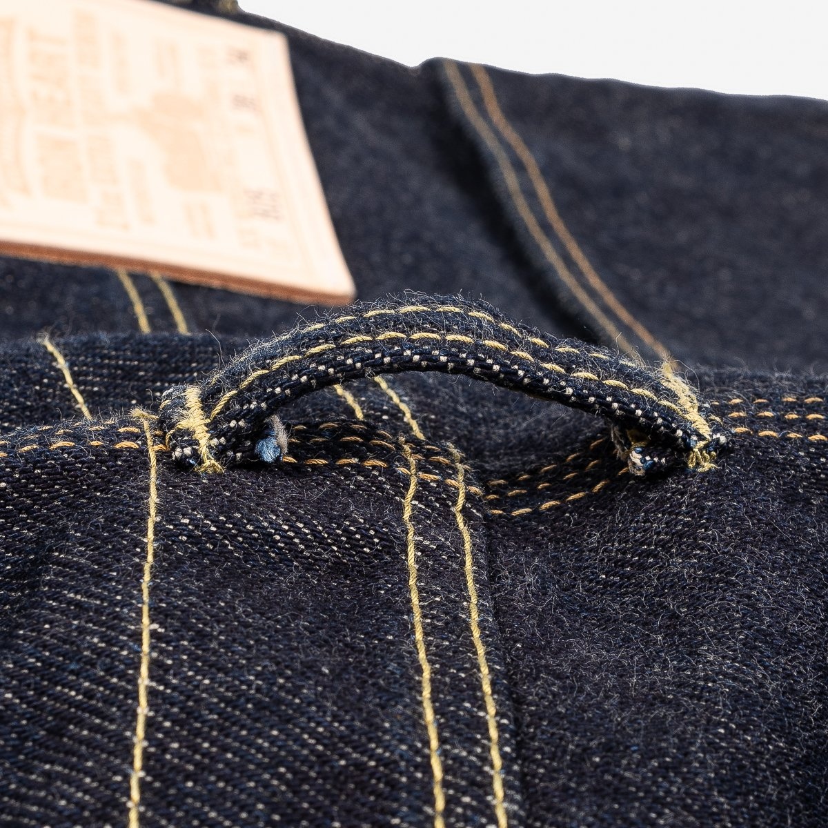 IH-805 21oz Selvedge Denim Double Knee Overalls - Indigo - 16