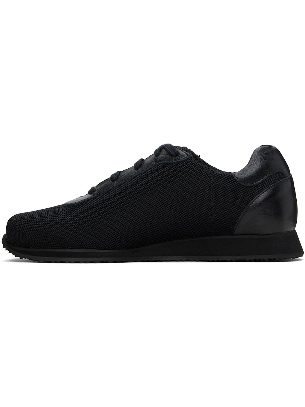 Black Blunt Runner Sneakers - 3