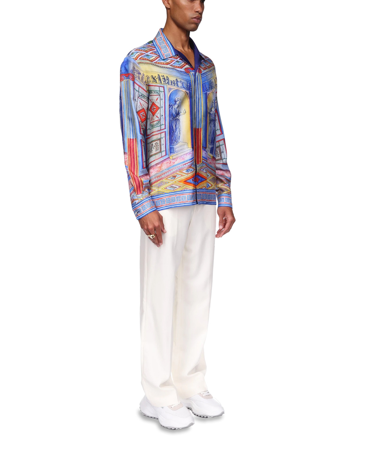 Le Temple Silk Shirt | Casablanca Paris - 3