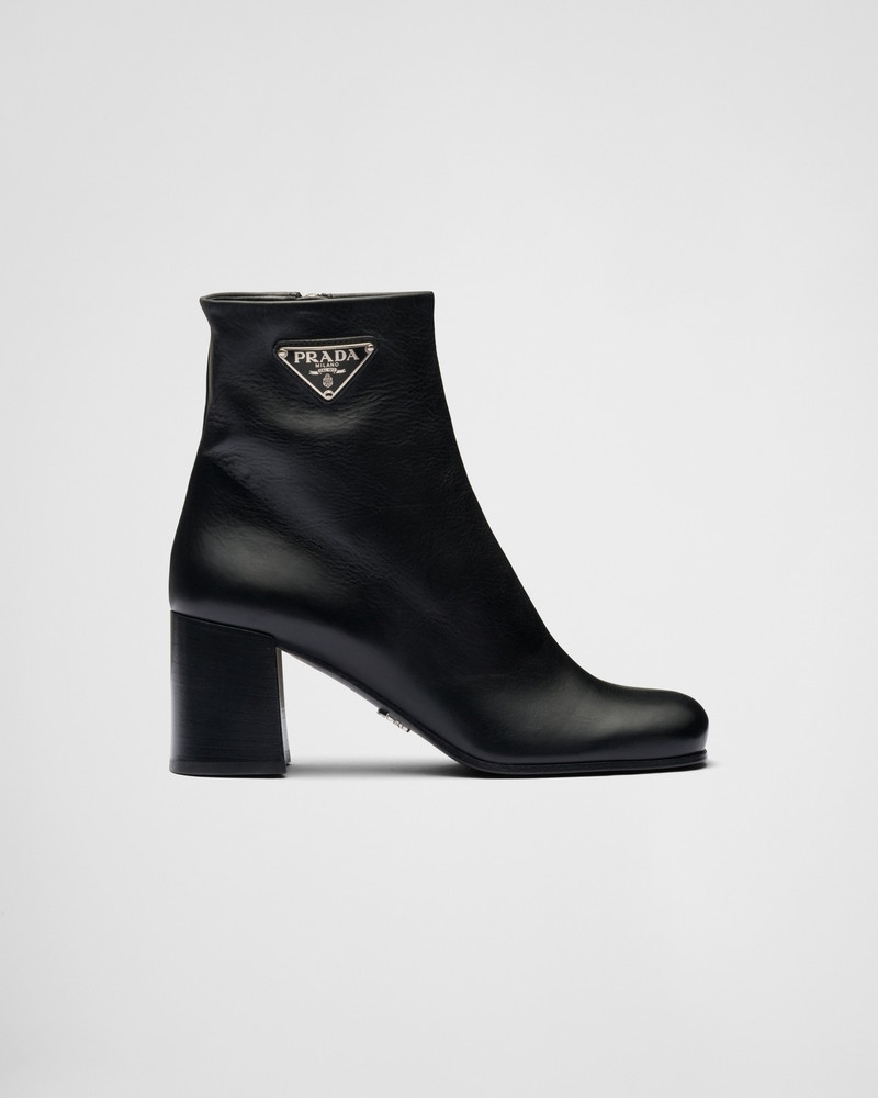 Leather booties - 1