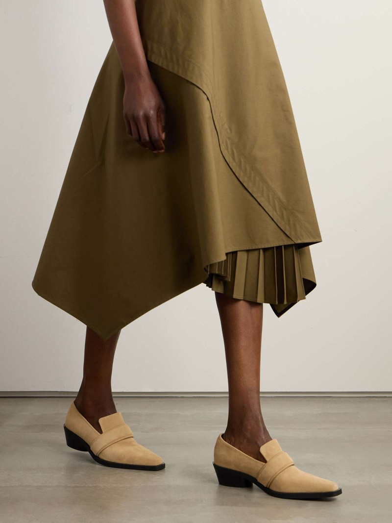 Proenza Schouler Bronco suede loafers outlook