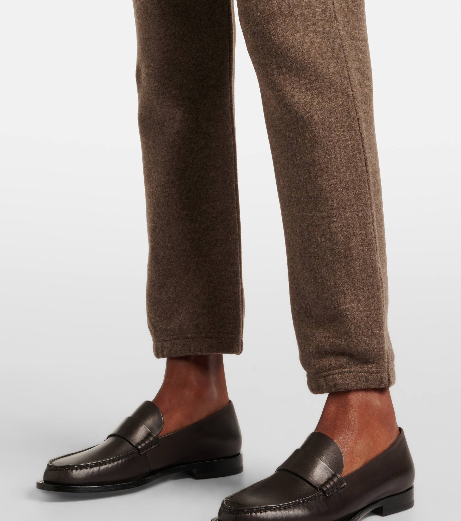 Teo cashmere and cotton sweatpants - 5