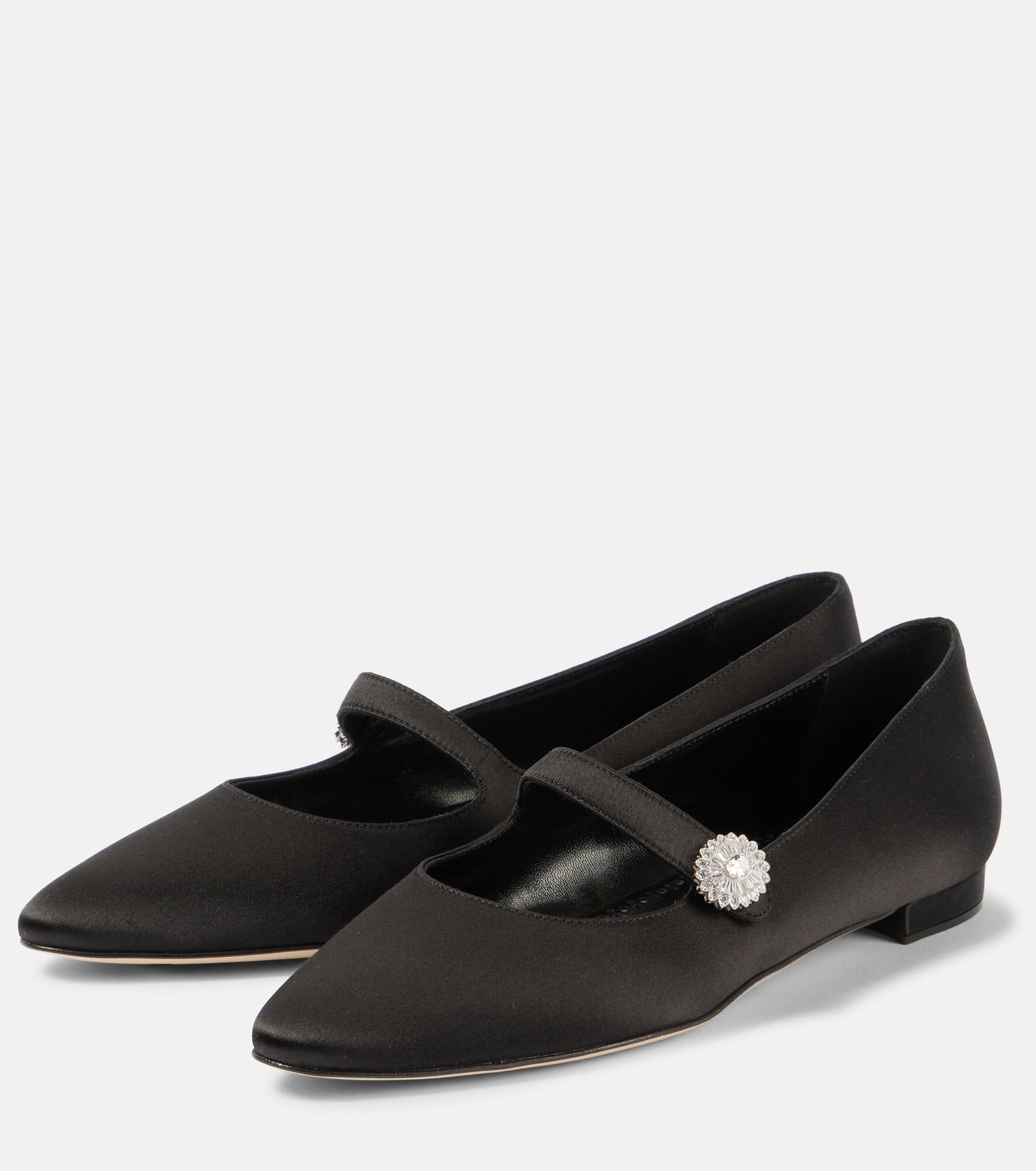 Marijana satin ballet flats - 5