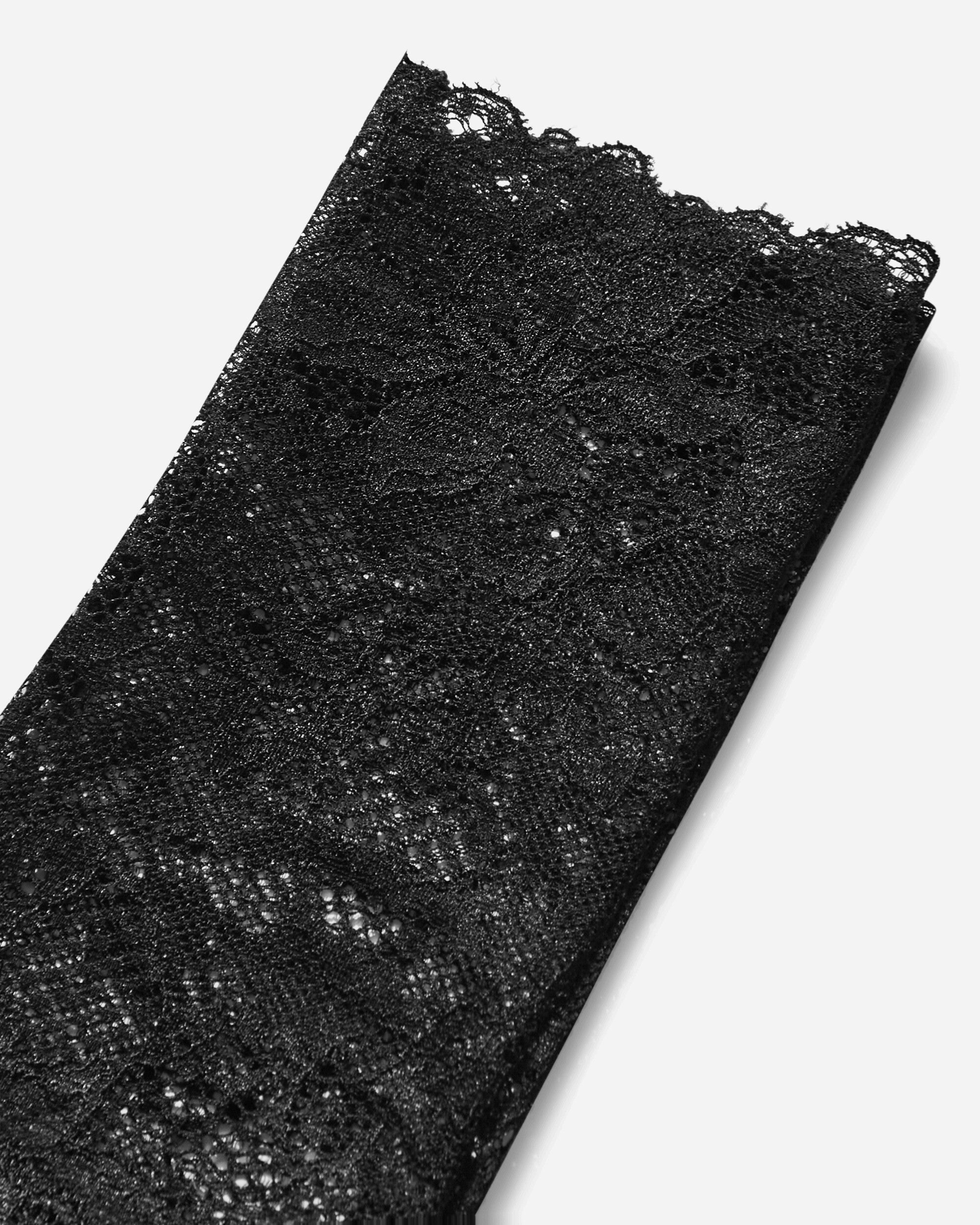 Women's Lace Socks Black - 4