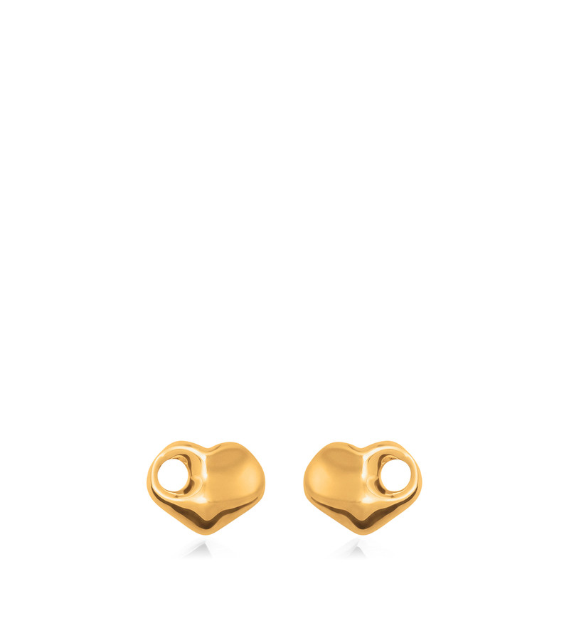 BRASS AMOR EARRINGS 1