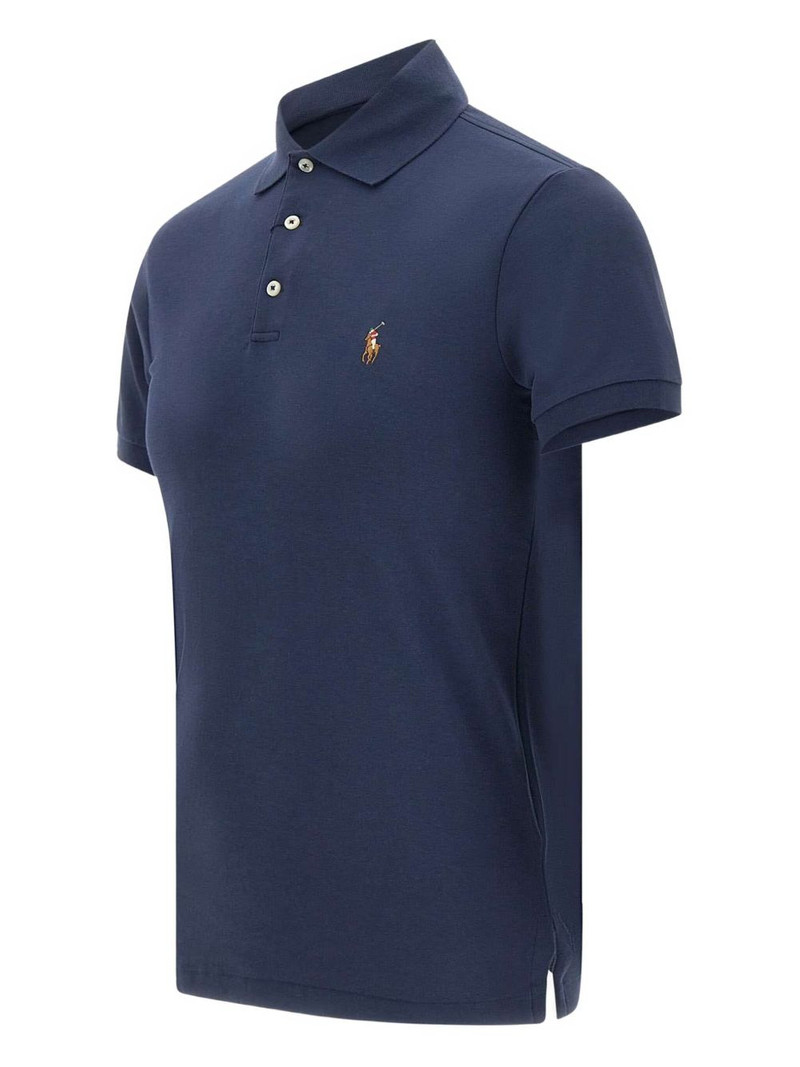 embroidered logo polo shirt 1