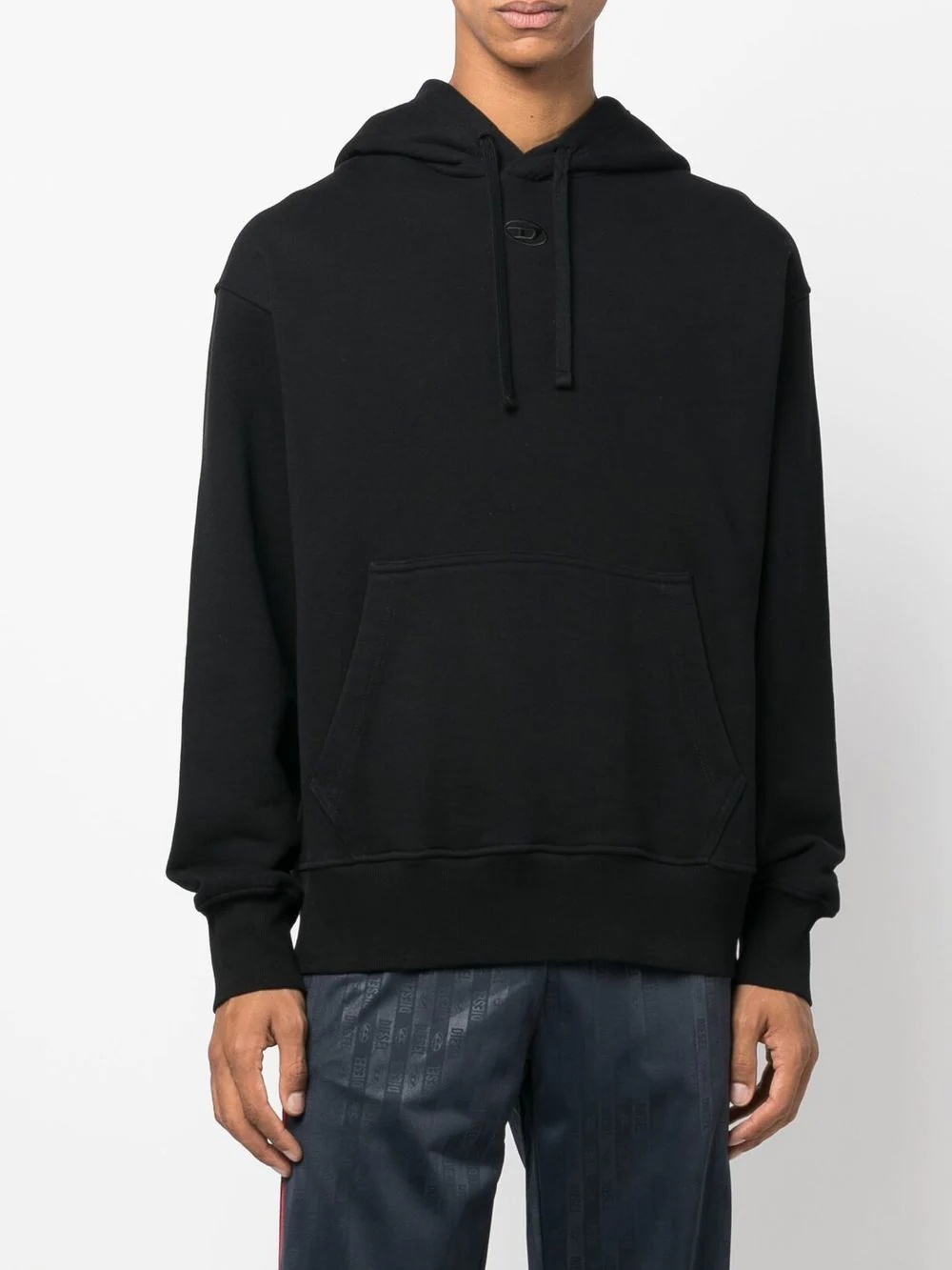 graphic-print cotton hoodie - 3