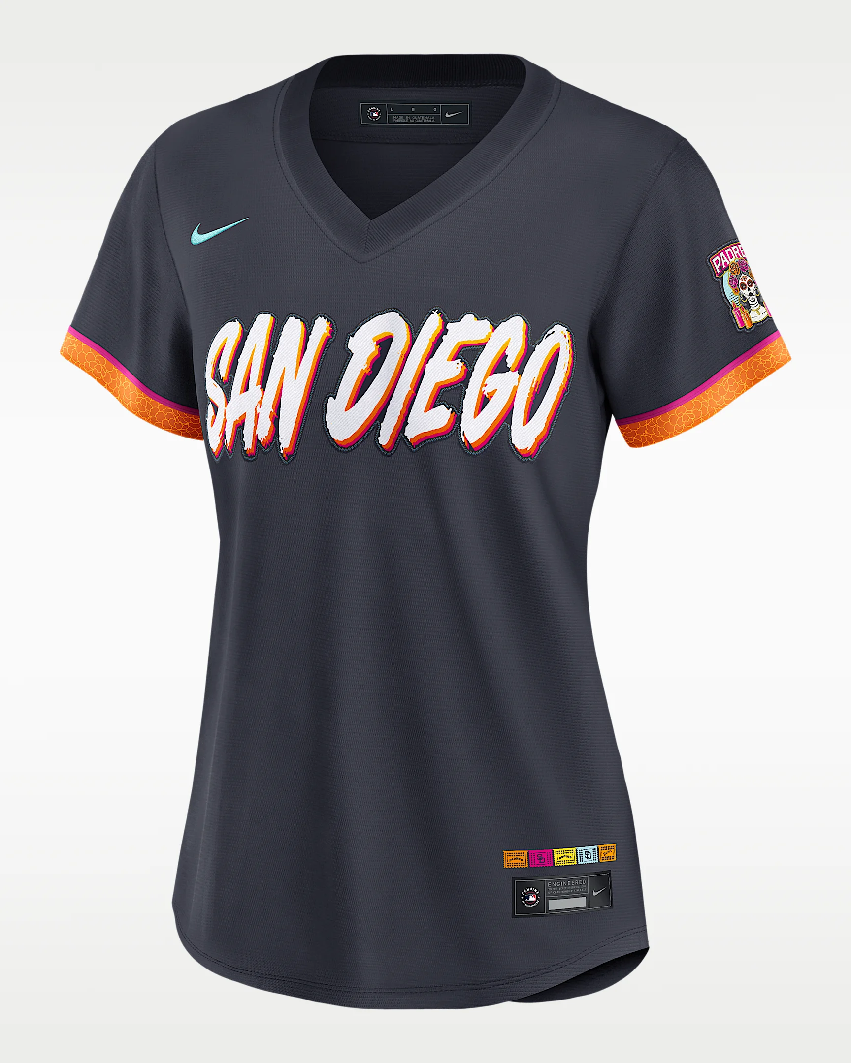 San Diego Padres City Connect Women's Nike MLB Stadium Jersey - 1