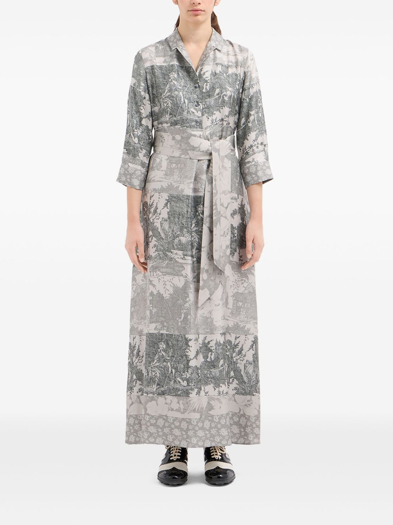 Pierre-Louis Mascia landscape-print maxi dress outlook