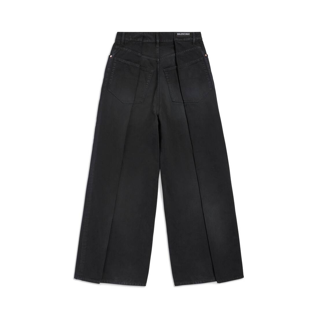 Double Side Pants in Black Faded - 6