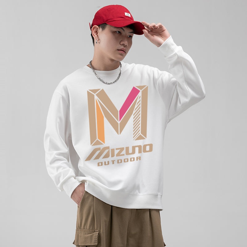 Mizuno Graphic Casual Long Sleeve T-shirt 'White' A2CA2A80 - 4