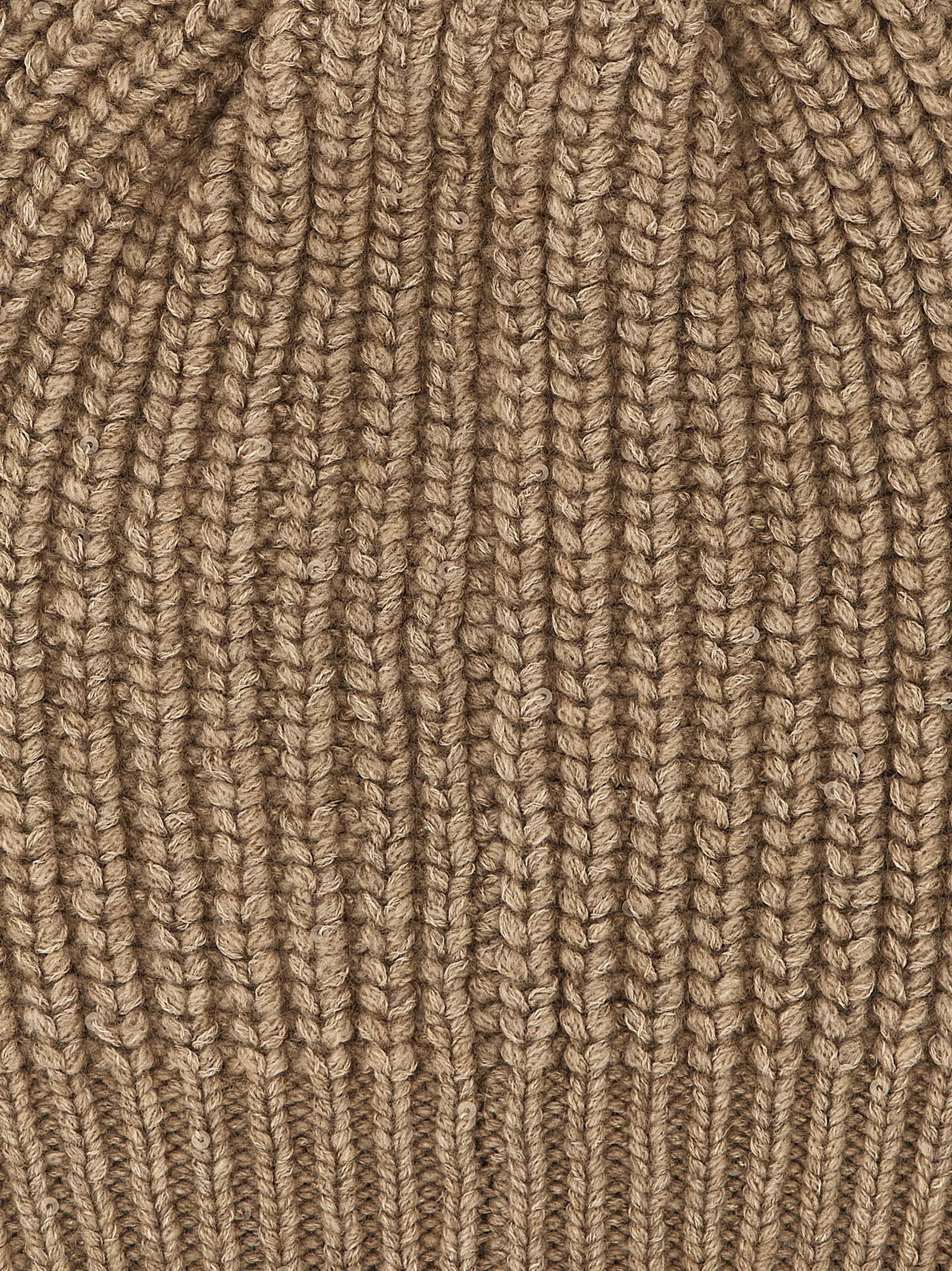 Diamante Hats Beige - 3