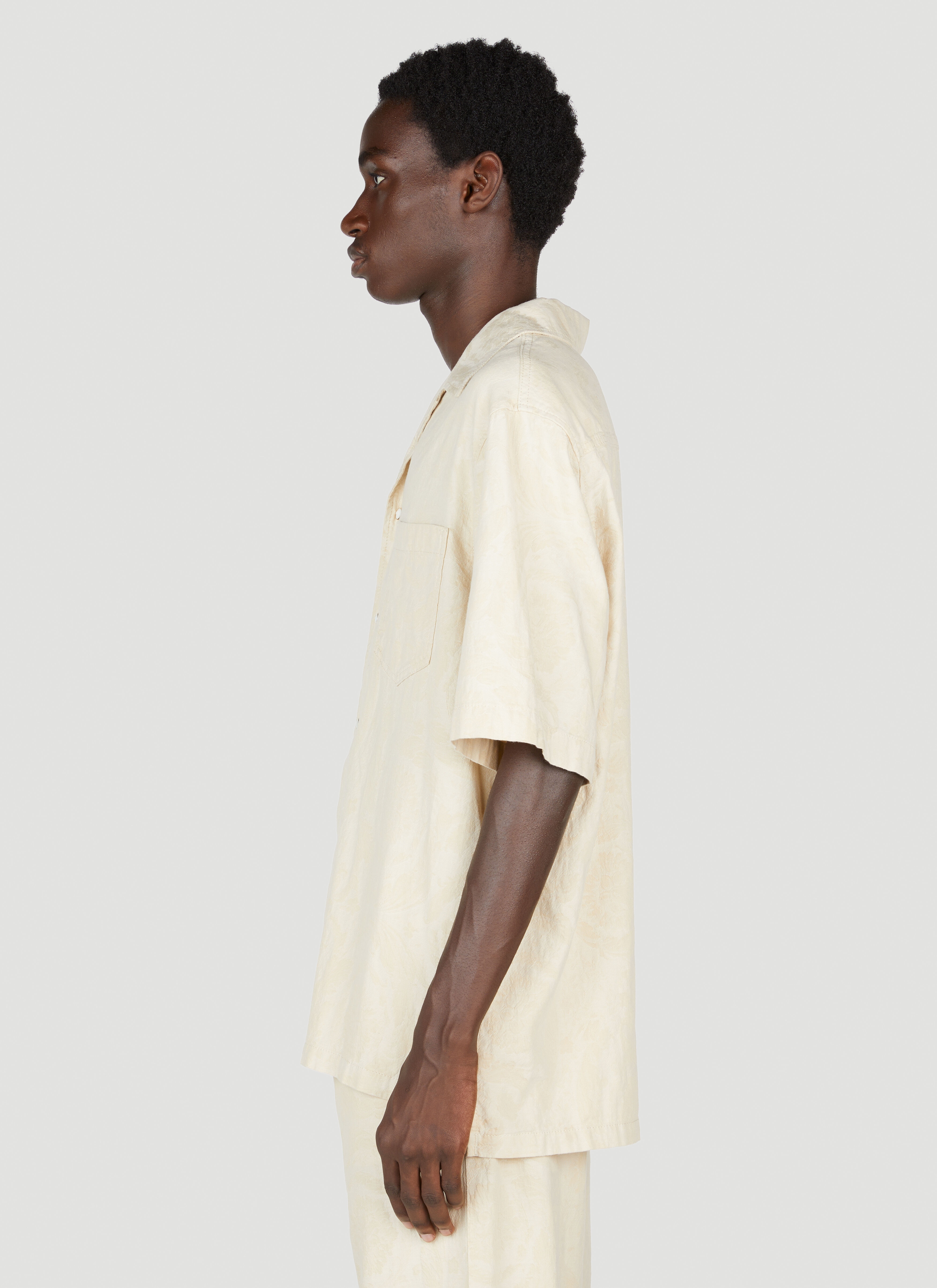 Jacquard Short Sleeve Shirt - 3
