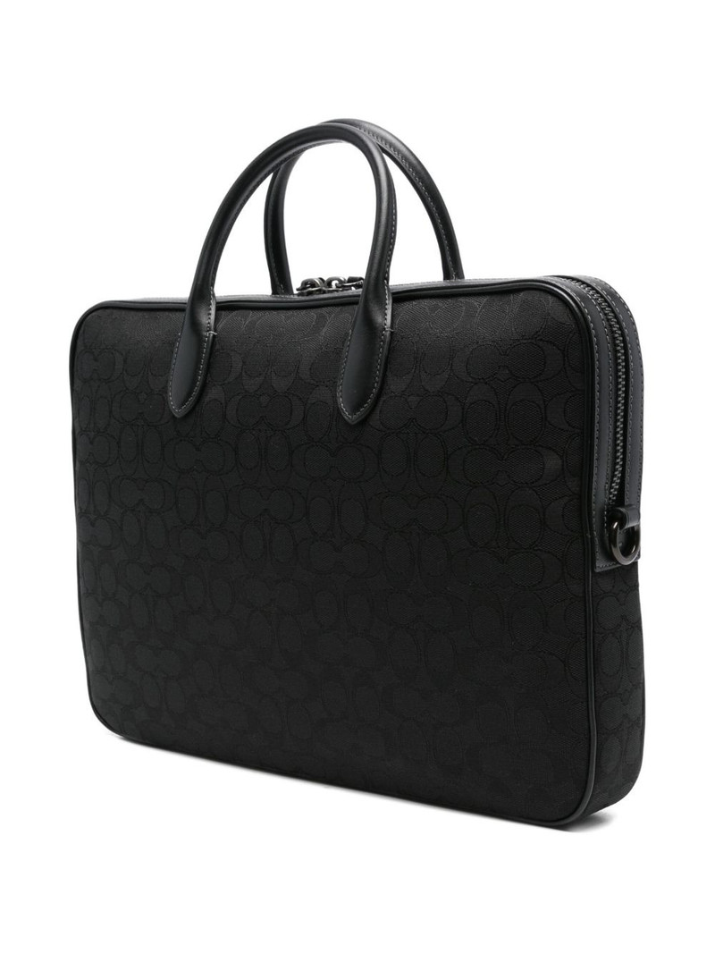 COACH Theo monogram laptop bag outlook