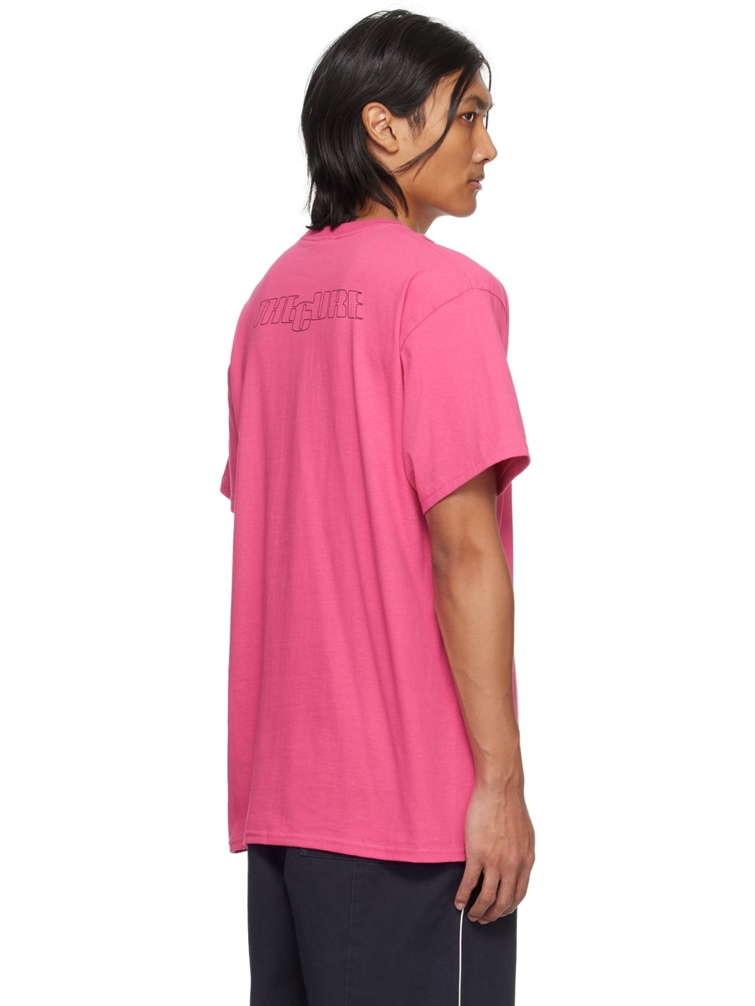 Pink The Cure Printed T-Shirt - 3