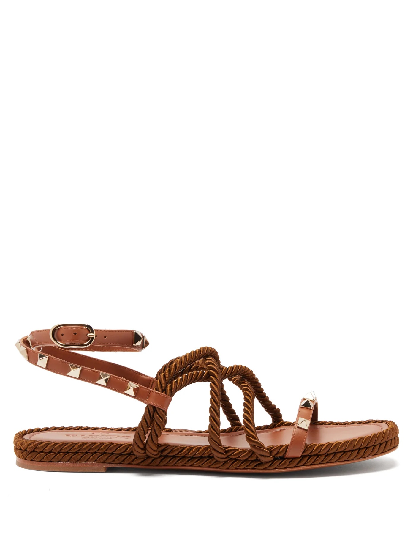 Torchon Rockstud leather sandals - 1