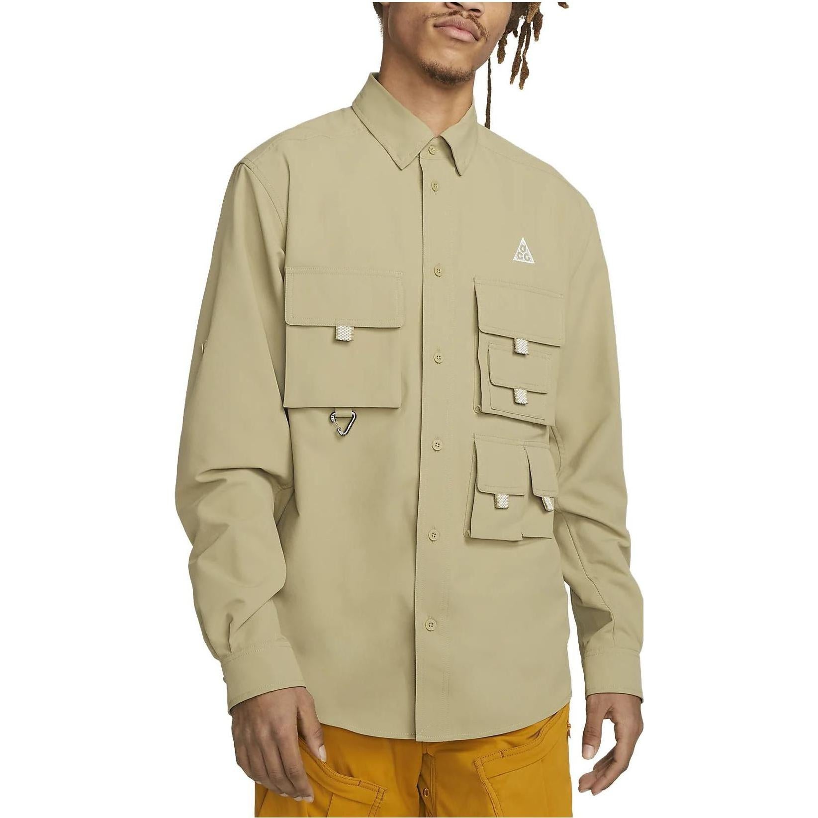 Nike ACG Dri-FIT UV Devastation Trail Top 'Olive' DN3937-276 - 4