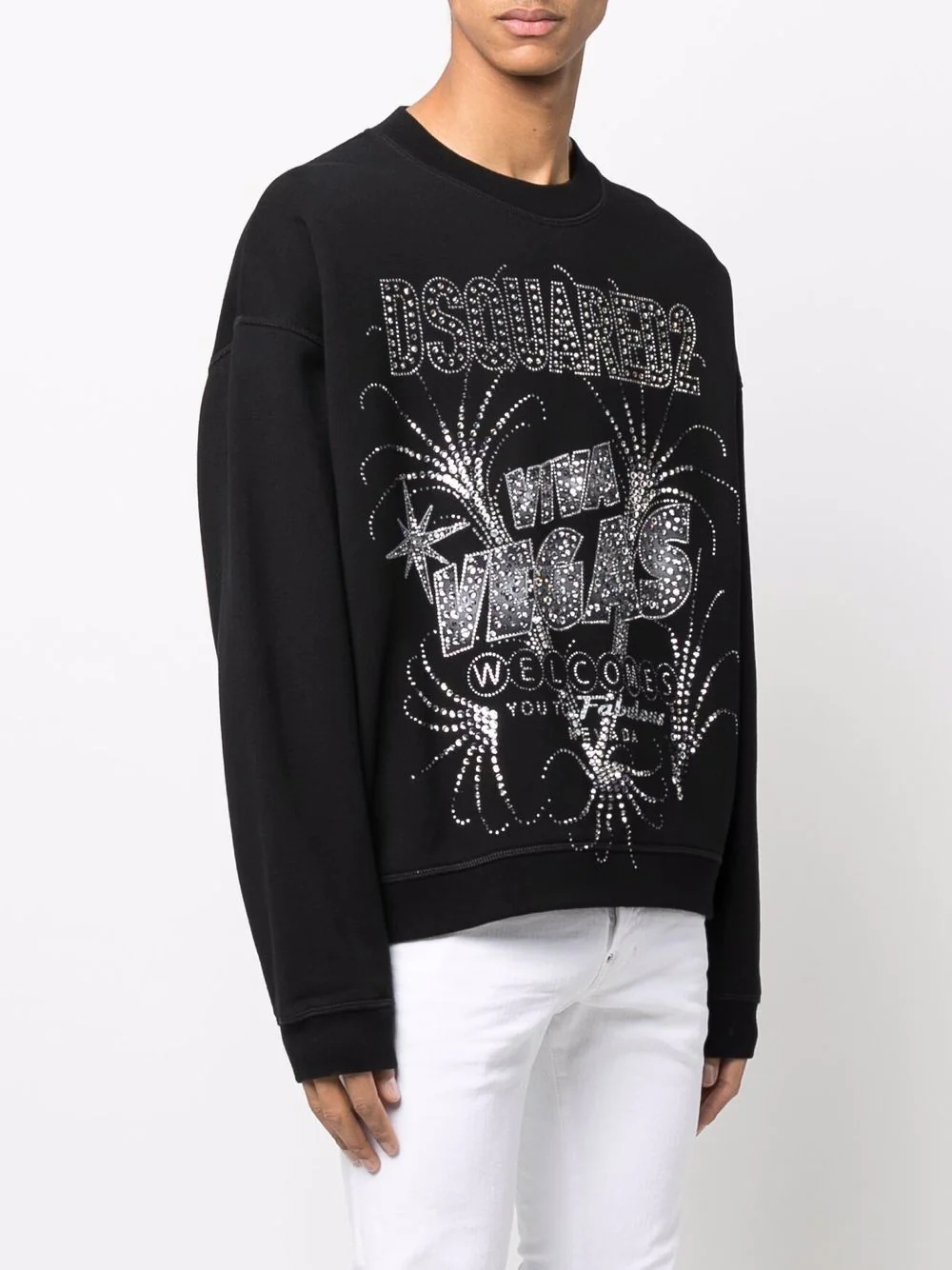 Las Vegas print sweatshirt - 3