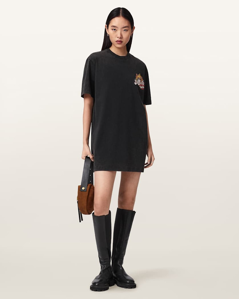 ROQUE RELAXED FIT MINI T-SHIRT DRESS 5