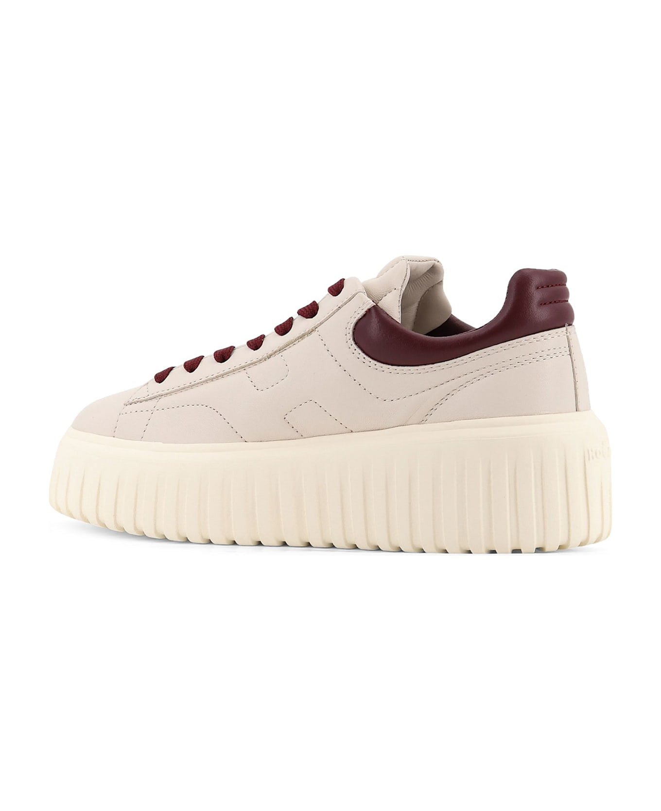 H-stripes Leather Low-top Sneakers - 3