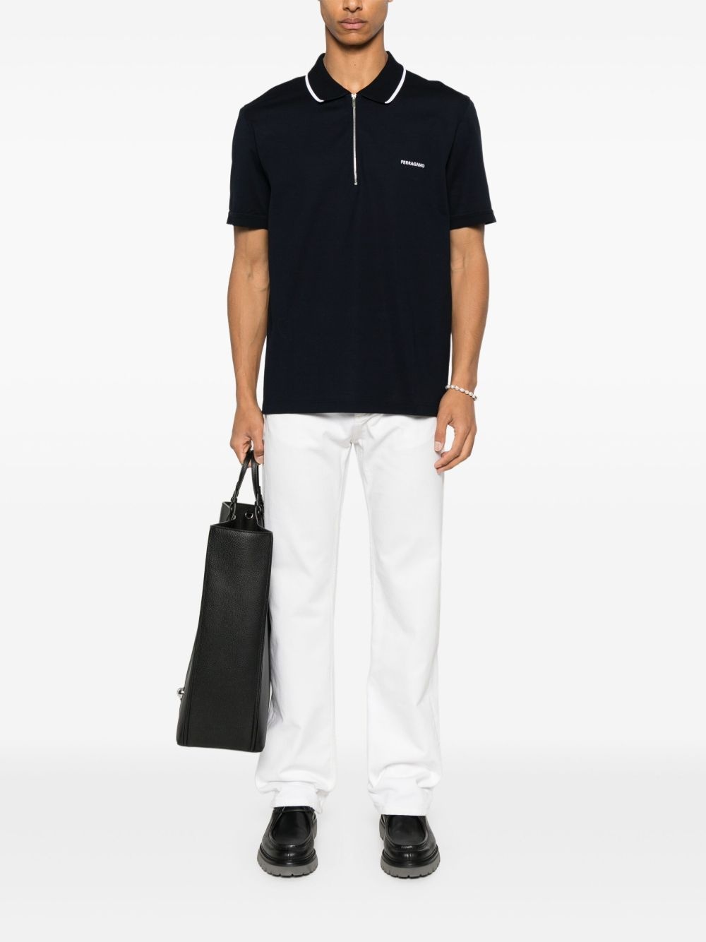 cotton polo shirt - 2