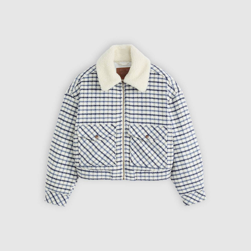 SHRUNKEN '90S WOOL TRUCKER JACKET 1