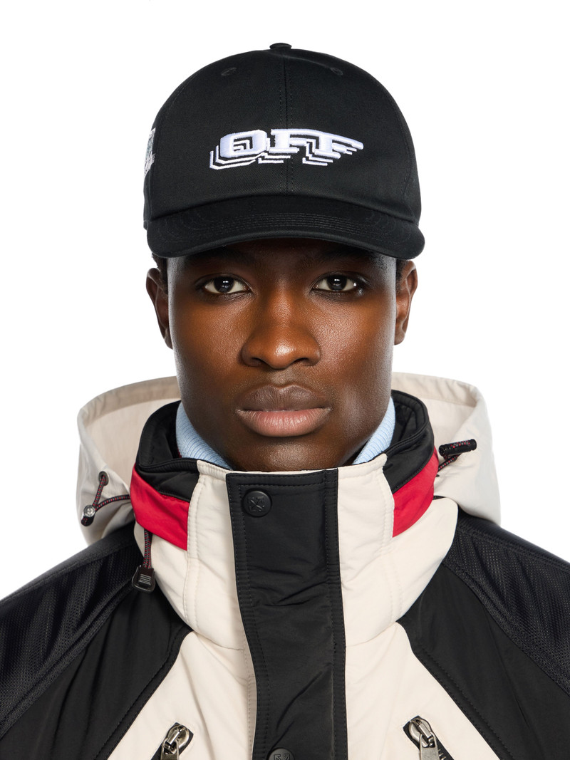 Off-White OFF TRAIN BASEBALL CAP outlook