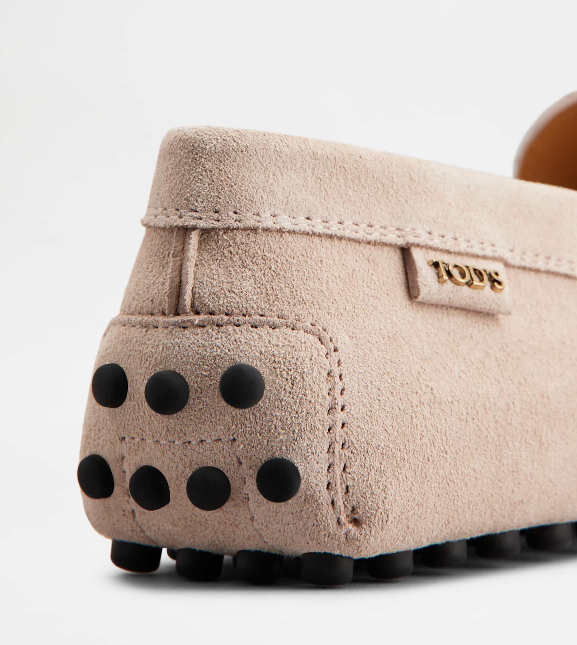 GOMMINO DRIVING SHOES IN SUEDE - PINK - 5