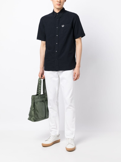 Fred Perry short-sleeve cotton shirt outlook