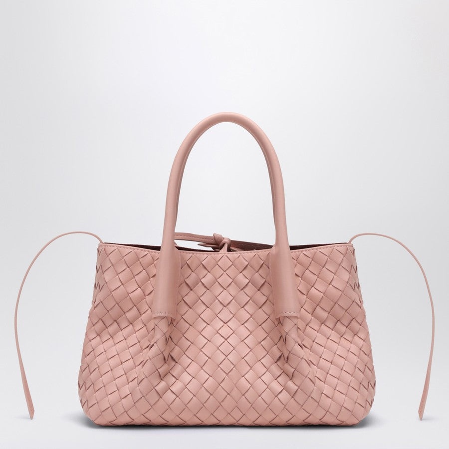 Bottega Veneta Women Pink Small Pinacoteca Bag - 1