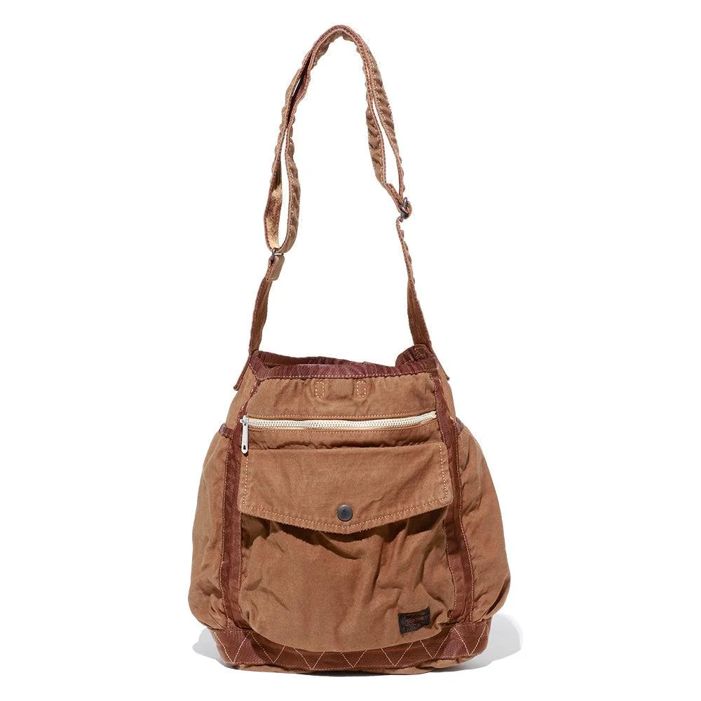 Porter Yoshida Crag Crag Sholder Bag (L) Coyote - 1