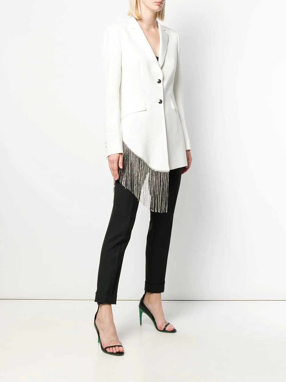 fringed blazer - 3