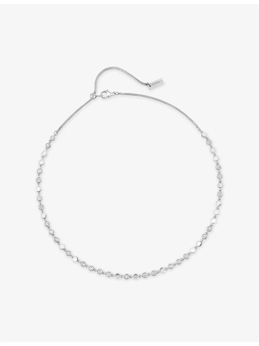 D-Vibes Small 18ct Gold And 1ct Diamond Necklace - 1