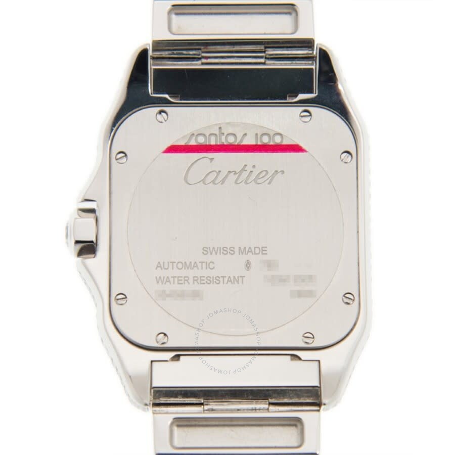 Cartier Santos Automatic Diamond White Dial Men's Watch HPI00197 - 4