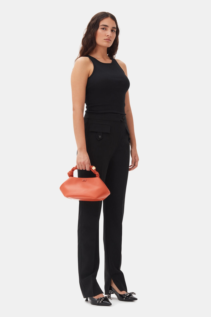 GANNI ORANGE SMALL GANNI BOU BAG outlook