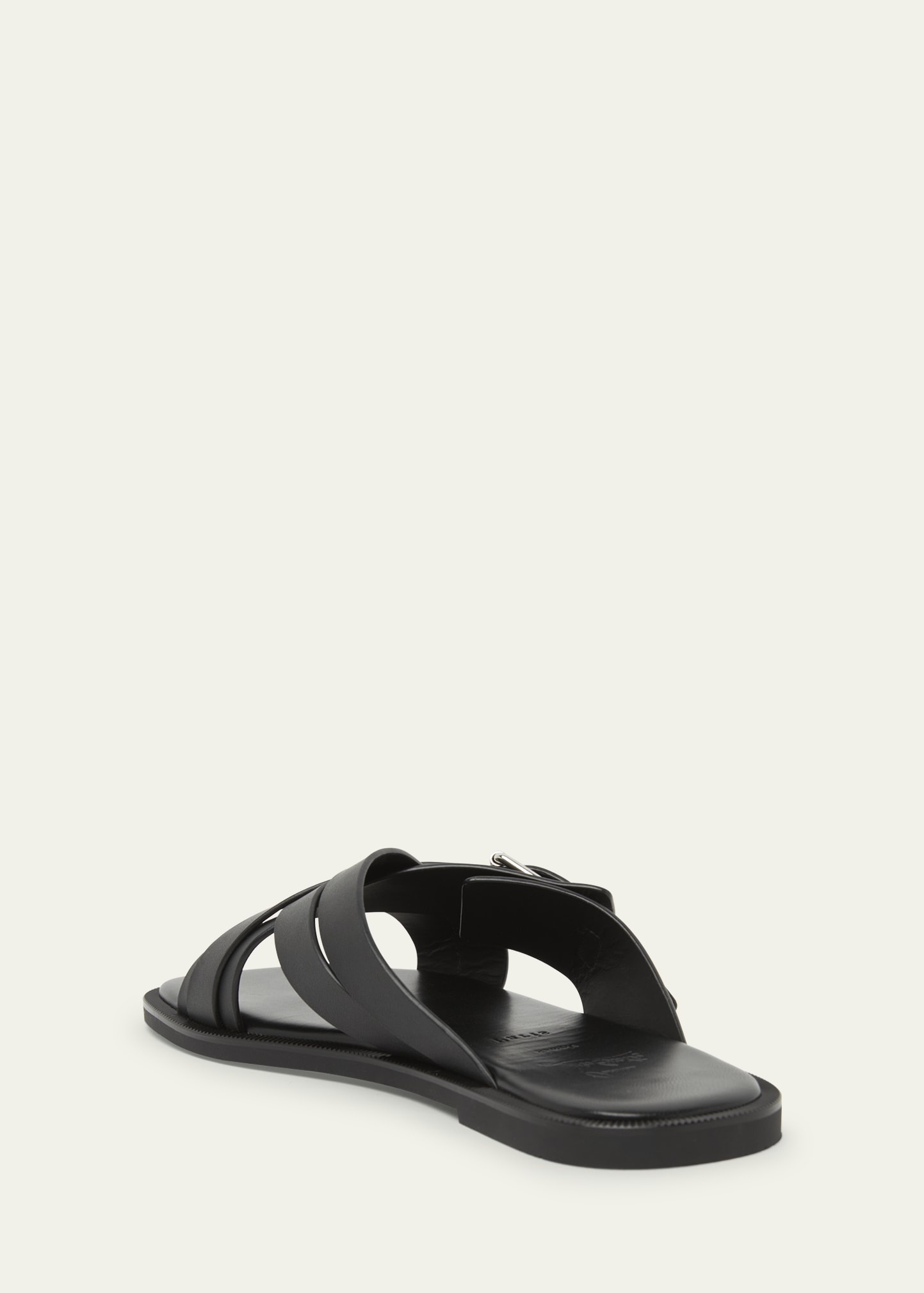 Men's Emircross Crisscross Leather Slide Sandals - 2