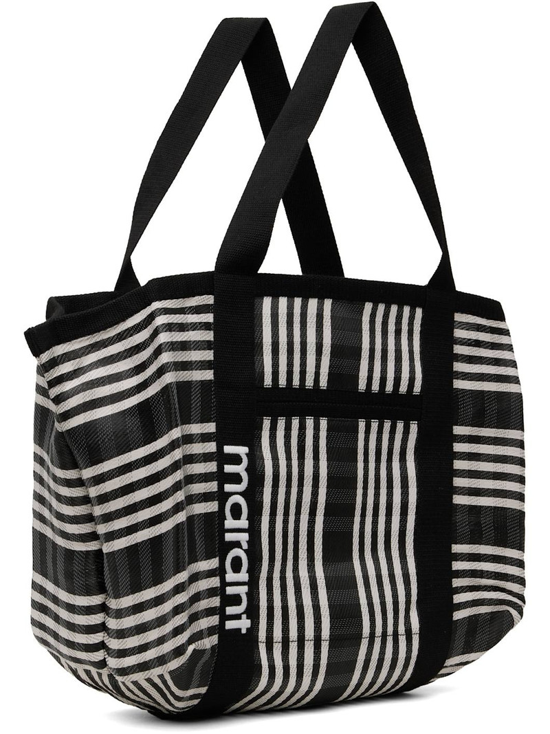 Isabel Marant Black & White Darwen Tote outlook