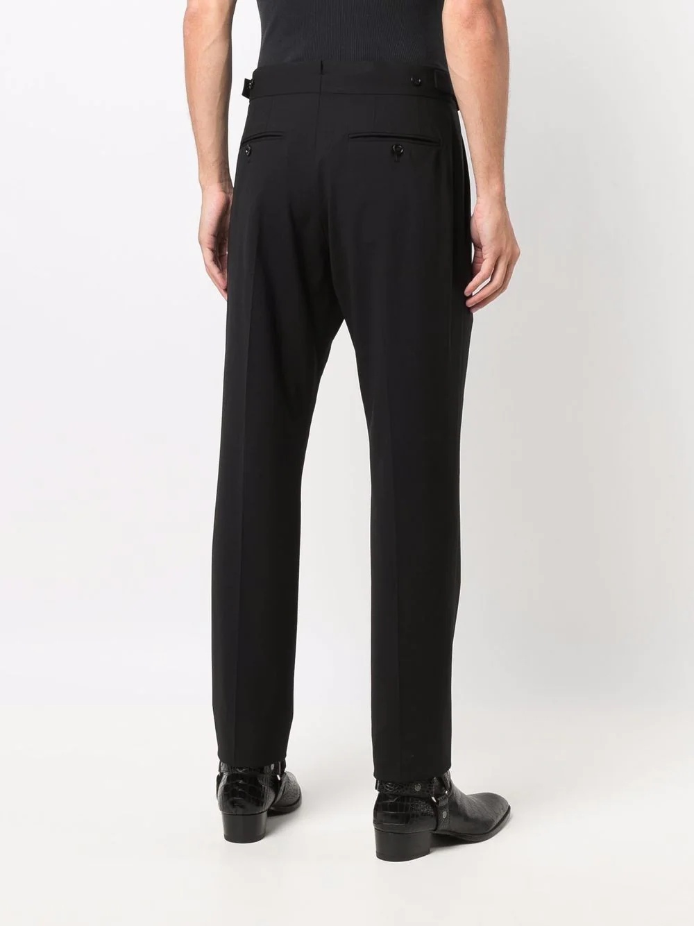 tailored wool trousers - 4