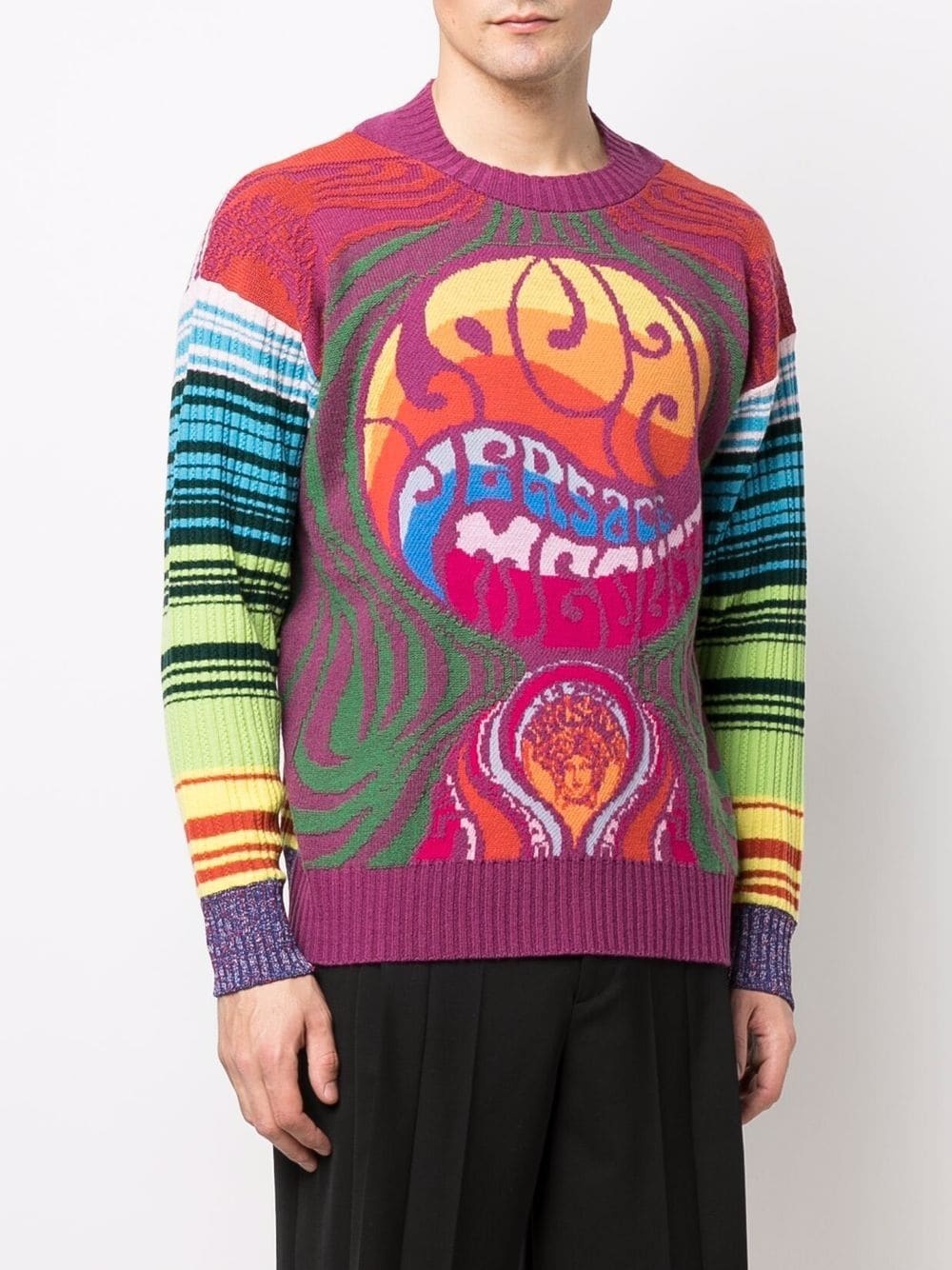 Medusa Music-print jumper - 3